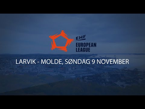 EHF European League Larvik - Molde 9 November 2025
