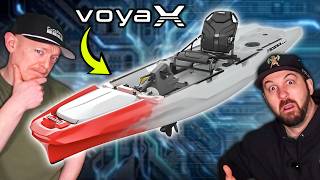 INSANE NEW 360-Drive fishing Kayak! VoyaX Mossa 128