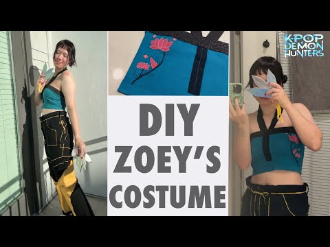 DIY Zoey K Pop Dämonenjäger-Kostüm!