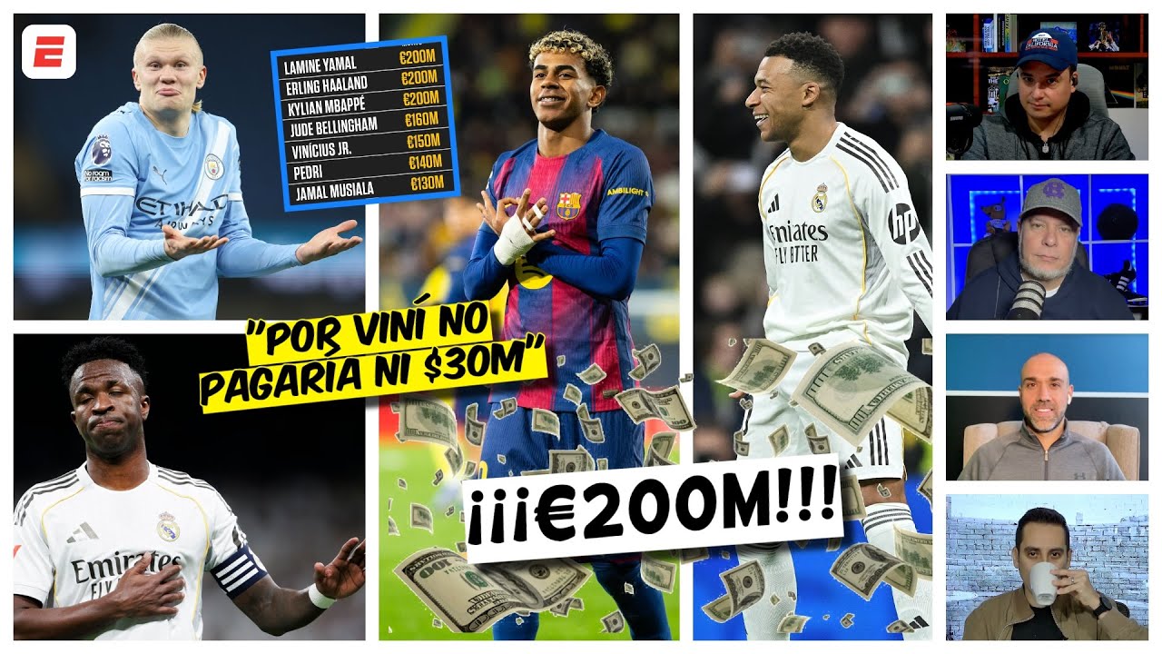 Mbappé, Haaland y Yamal, valen €200 MILLONES, ¿Realmente valen esto? | Exclusivos