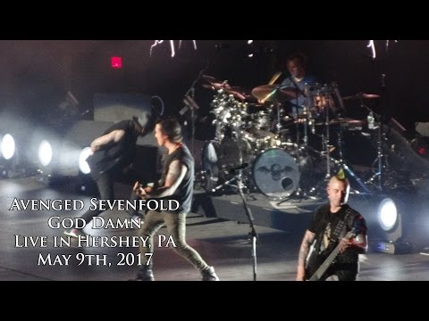 Avenged Sevenfold - God Damn + Brooks Wackerman Drum Solo (Live in Hershey 5/9/17)