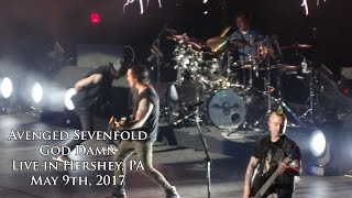 Avenged Sevenfold - God Damn + Brooks Wackerman Drum Solo (Live in Hershey 5/9/17)