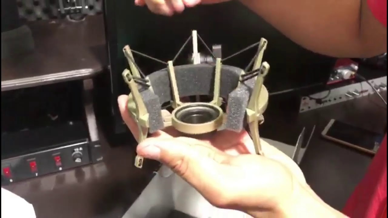 NEUMANN EA 4 SHOCK MOUNT UNBOXING