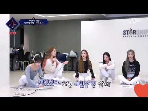 AERIALIST demonstrates the AERIAL SPINNING MOVE + WJSN's REACTIONS & TALKING ABOUT THE SONG'S THEME