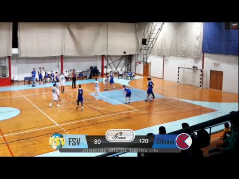 [JEDINSTVENA KADETSKA LIGA] KK FSV - KK Cibona