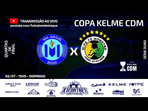 COPA KELME CDM - MIL GRAUS X SI PÁ TO MONSTRO - #futsalemdestaque