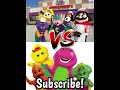 Chuck E Cheese Gang VS Barney Gang