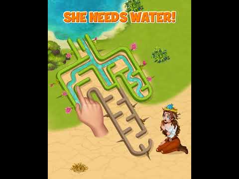 , title : 'Island Questaway  Mystery Farm ad gaming - She needs water!'