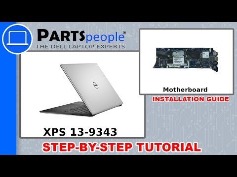 Dell XPS 13-9343 (P54G001) Motherboard How-To Video Tutorial