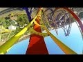 Nitro Roller Coaster POV Adlabs Imagica B M Floorless Coaster