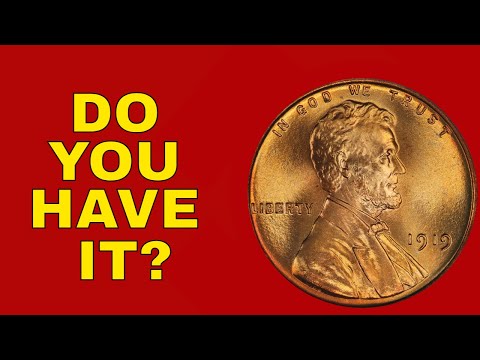 1919 Wheat penny coins worth money!