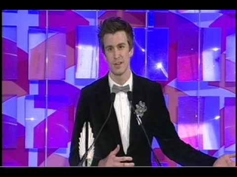 Hair's Gavin Creel Accepts an Award at the 21st Annual GLAAD Media Awards - New York