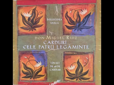 Carduri traduse Cele patru legăminte-unboxing