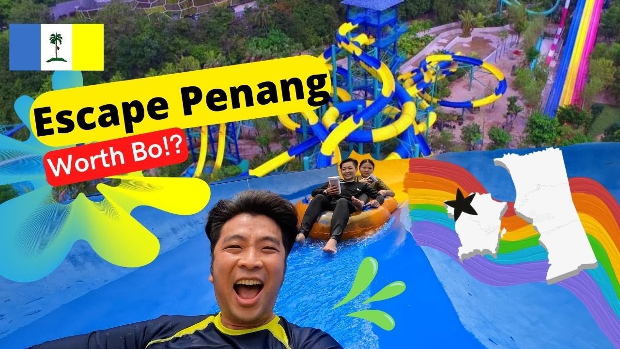 Join a traveler as they delve into the wonders of ESCAPE Penang in this captivating video.