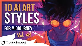 10 SHARP & FUN Midjourney Prompts Styles & Tips: Vol 41