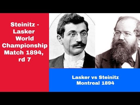 How did Lasker become the World Champion | Emanuel Lasker vs Wilhelm Steinitz Steinitz: rd 7