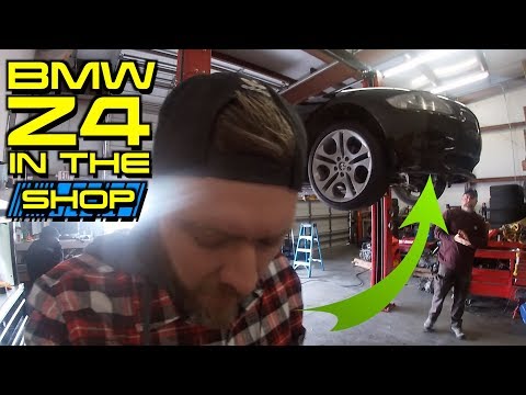 THINGS I NEVER KNEW about the BMW Z4 Roadster!!! ( UNTIL WE LIFTED IT UP ) Undercarriage Review