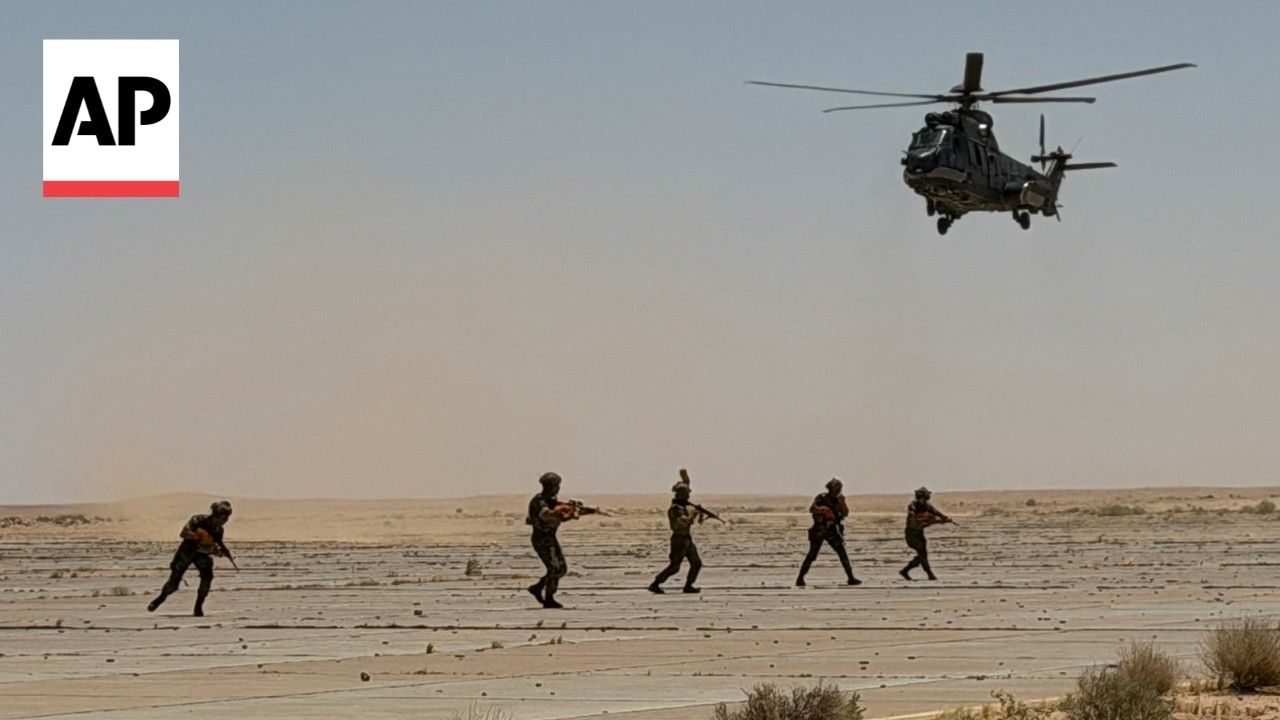 Video | Iraq's special forces take journalists to site of reported Israeli outpost