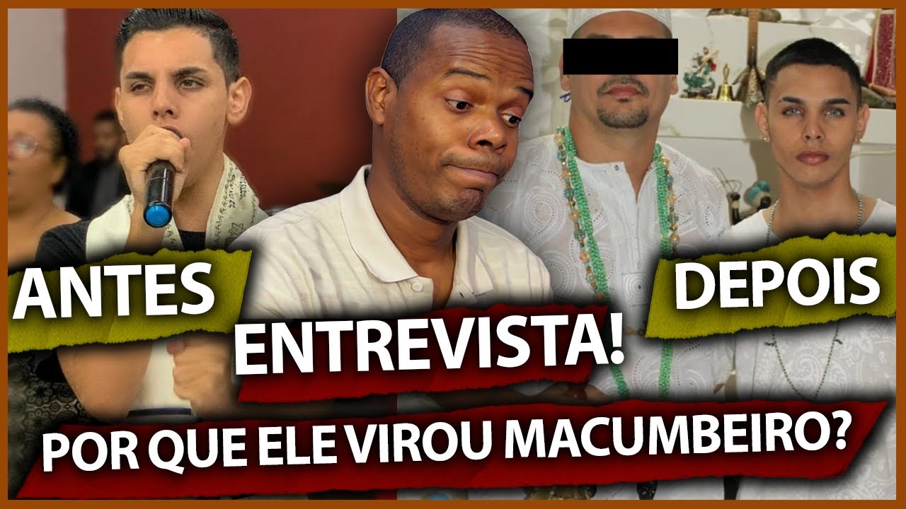 ELE VIROU MACUMBEIRO