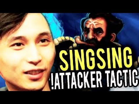 SingSing Dota 2 - Max Attack Damage Kunkka !Attacker Tactic is the BEST