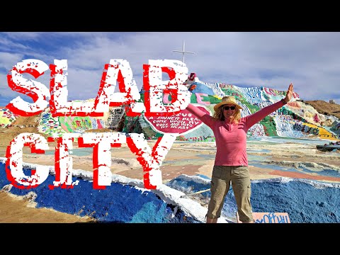 Heading to Slab City