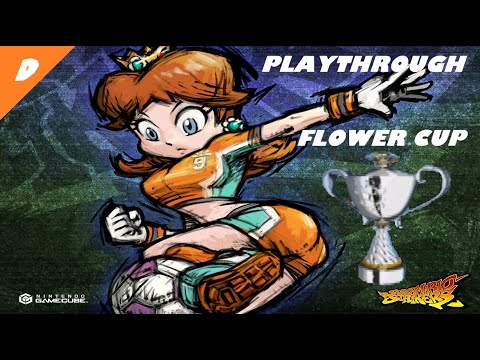 "Flower Cup Daisy" Super Mario Strikers | Mario Smash Football Playthrough (Superstar)