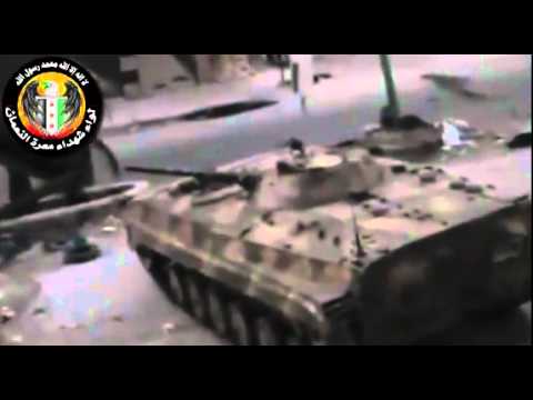 استهداف قوات النظام من قبل لواء عباد الرحمن على جبهة معرة النعمان في محافظة إدلب