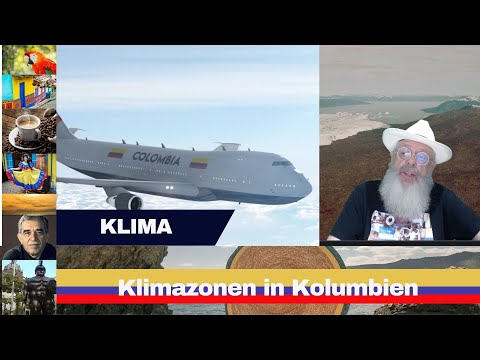 Entdecke die Vielfalt der verschiedenen Klimazonen Kolumbiens.