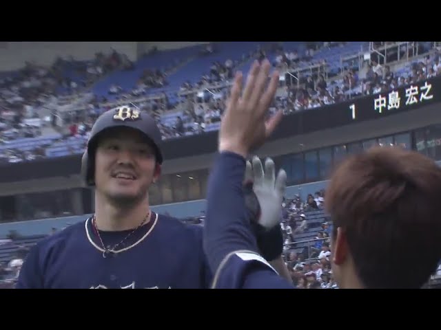 【6回表】バファローズ・T-岡田がライトへ同点ホームラン!! 2017/4/22 M-Bs