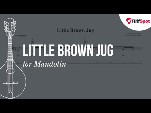 Little Brown Jug Mandolin Tab