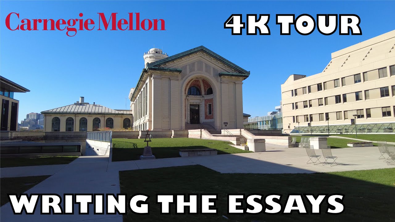 Carnegie Mellon University Tour [4K] + Admissions Tips #cmu #collegetour #collegeadmissions