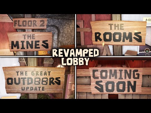 DOORS - I added all Subfloors in the new REVAMPED LOBBY Update [ROBLOX]