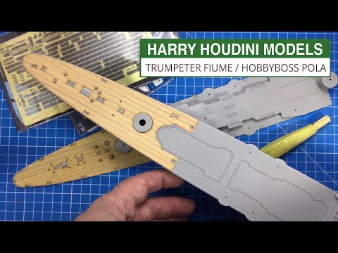 Trumpeter Fiume Cruiser kit review compared to Hobby Boss Pola