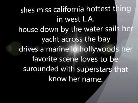 Dante Thomas - Miss California [HD] { Lyrics }