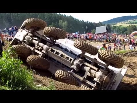 HOT crashes! The Best of Truck trial Extreme Mohelnice
