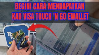 BEGINI CARA MENDAPATKAN KAD VISA TOUCH 'N GO 2025 #tngcard #tngewallet