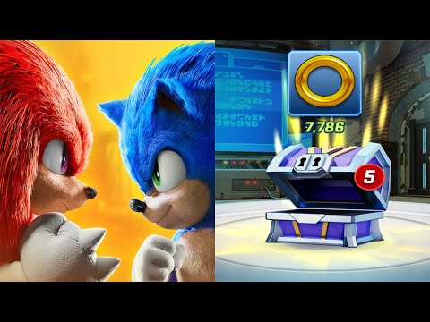 Sonic Forces Speed Battle -Onep Platinum Chest: Movie Tails, Infinite, Excalibur, Lucky Whisper Game