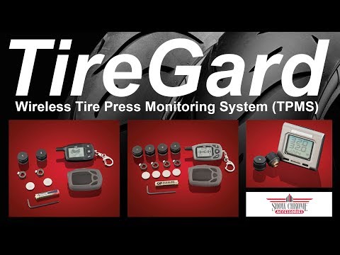 TireGard Motorcycle Air Pressure Monitor System | Honda Goldwing Parts & Accessories | WingStuff.com