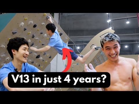 Climbing with 🇰🇷Moonboard Legend HOSEOK LEE!