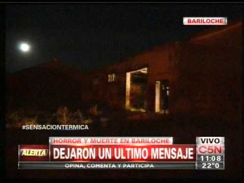 C5N - POLICIALES: AMOR, PACTO SUICIDA Y MUERTE EN BARILOCHE