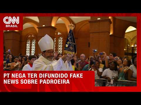 PT nega ter difundido fake news sobre padroeira | CNN 360°