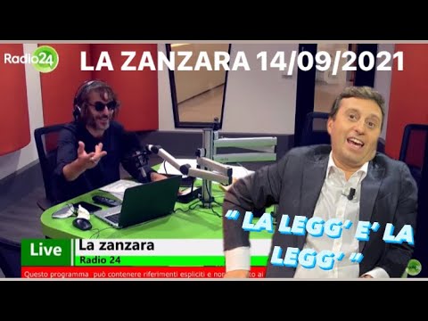 Parenzo si scaglia contro Franco da Bari in dialetto pugliese | LA ZANZARA 14/09/2021