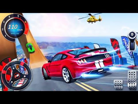 Impossible Car Stunt Tracks Simulator 3D - Mega Ramp New Vehicle Unlocked - Android GamePlay #6 - YouTube