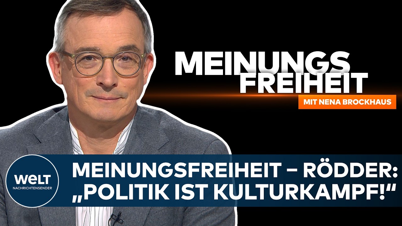 WELT-Talk MEINUNGSFREIHEIT – Andreas Rödder: „Das verschafft mir Schnappatmung!“