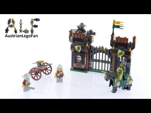 Vidéo LEGO Kingdoms 7187 : L'évasion de la prison du dragon