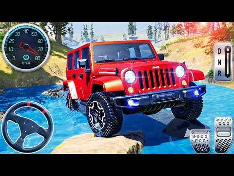 Offroad Jeep Hill Driving Simulator - Trip To Mountain Luxury SUV 4x4 Car Drive - Android GamePlay