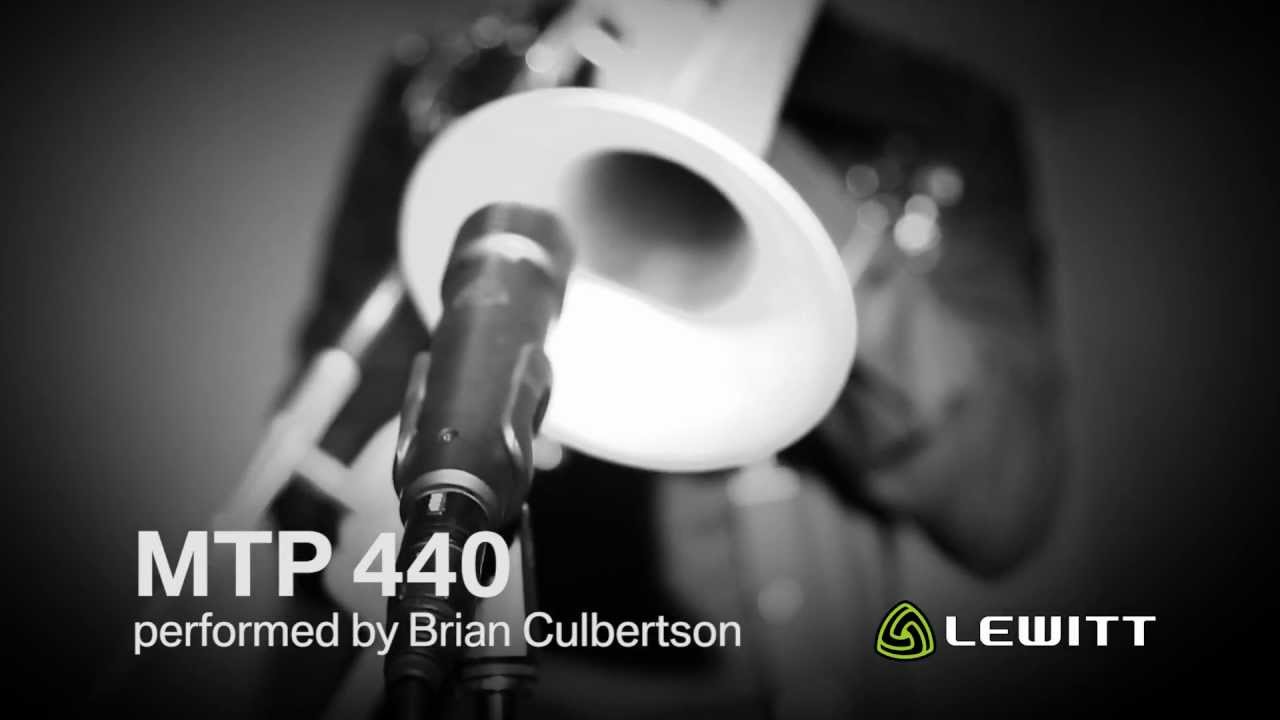 Brian Culbertson // LEWITT MTP 440 DM Trombone Demo