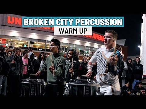 Broken City Percussion 2025 - Warm Up