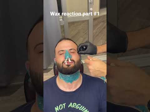 Wax service #wax #waxing #barber #shortvideo #barbershop #beauty #hairstyle