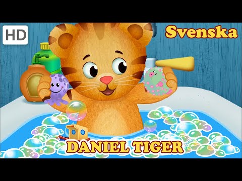 Det är badtid! | Hälsosamma vanor (hela avsnitt) | Daniel Tiger's Kvarter